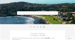 Desktop Screenshot of adamsarson.com