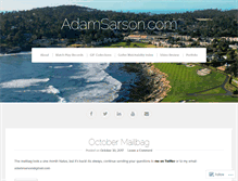 Tablet Screenshot of adamsarson.com